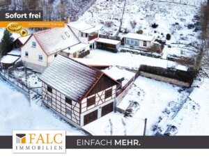 Ideal Ländlich Wohnen für Familien im Grünen ruhig, naturnah, 6 Zimmer, Nebengebäude viel Platz